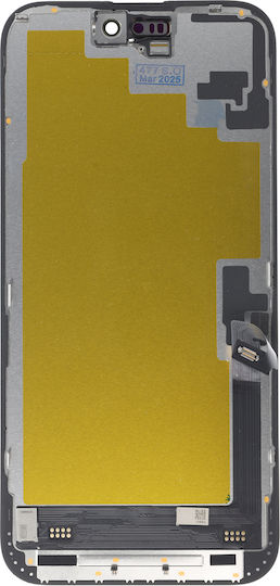 Screen OLED with Touch Mechanism for iPhone 16 Plus (Black)