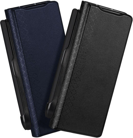 Dux Ducis Bril Brieftasche Leder Blau (Galaxy Z Fold7)