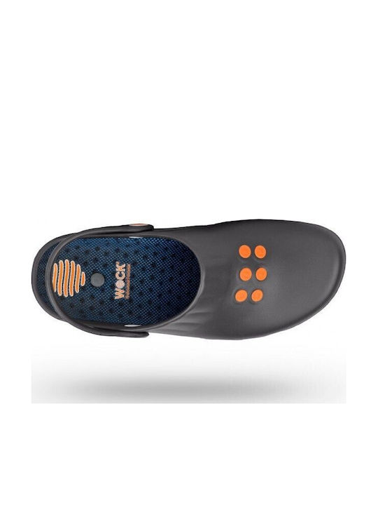 Wock Nube 06 Anatomisch Clogs Schwarz