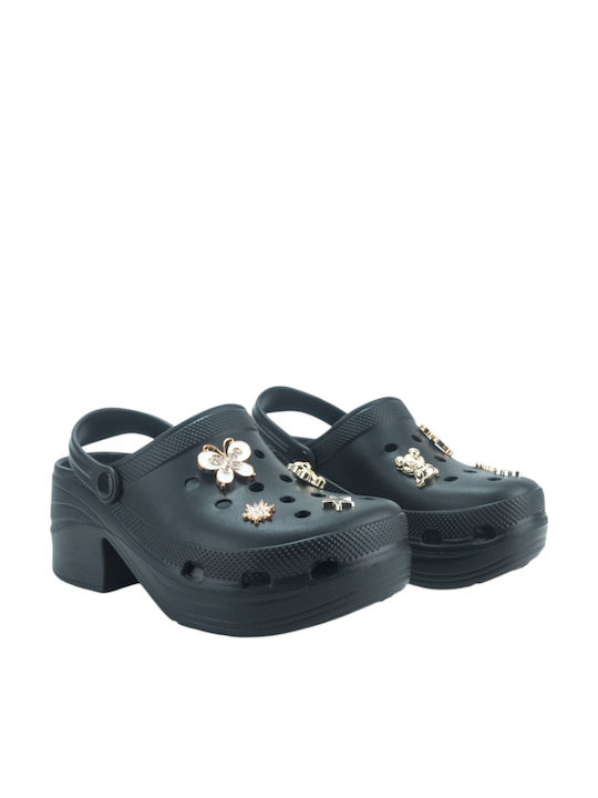 Adam's Shoes Women's Clogs Black