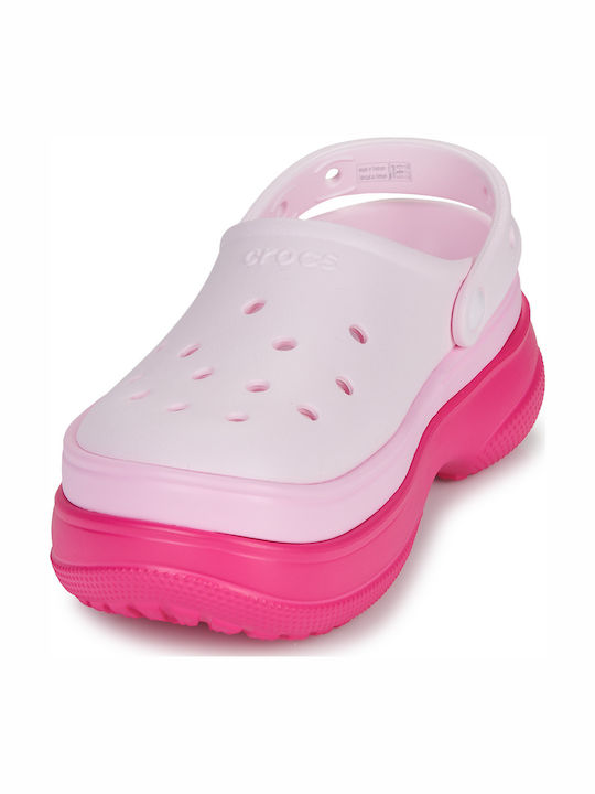 Crocs Classic Stacked Дамски Клоги Розов