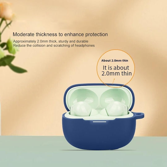 Hülle Silikon in Gelb Farbe für Redmi Buds 6 Pro