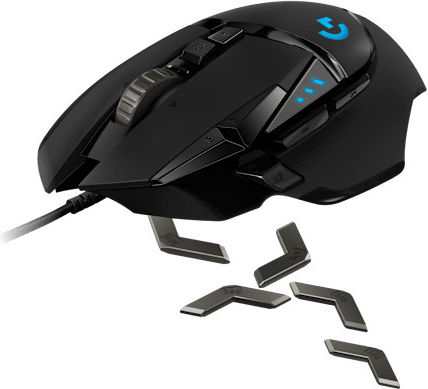 Logitech G502 Hero Gaming Ποντίκι 16000 DPI Μαύρο