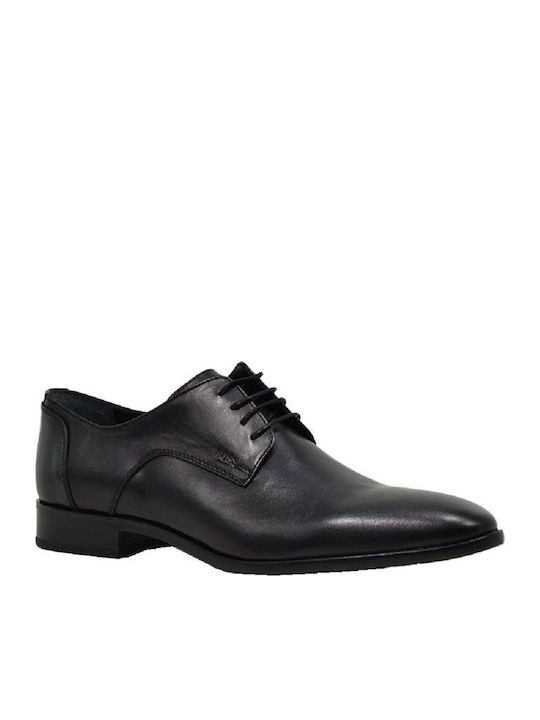 Men's Leather Dress Shoes Black Antik