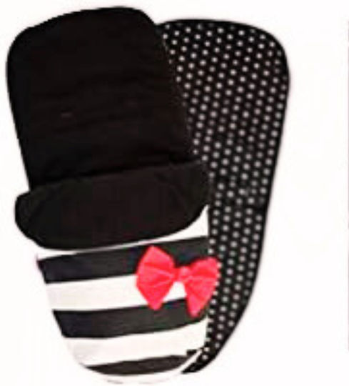 Cosatto Kinderwagen-Fußsack Schwarz