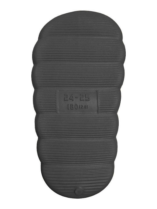 Kinderhausschuhe Stiefel Schwarz