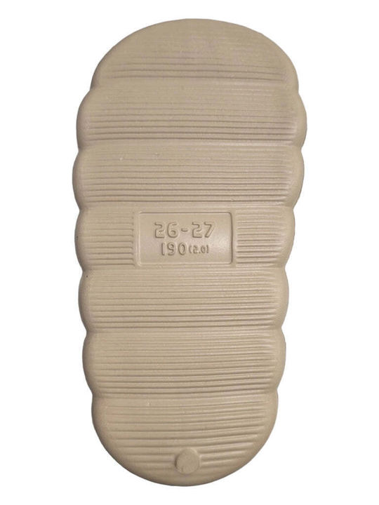 Kinderhausschuhe Stiefel Beige