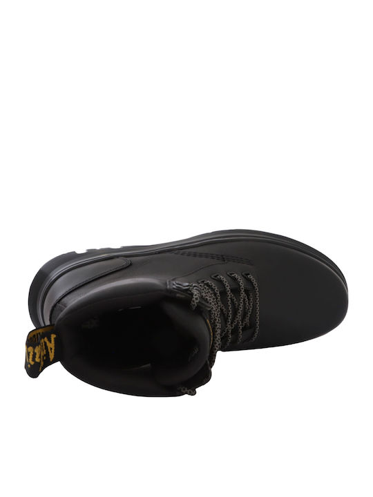 Tarik Leather Black Men's Boots
