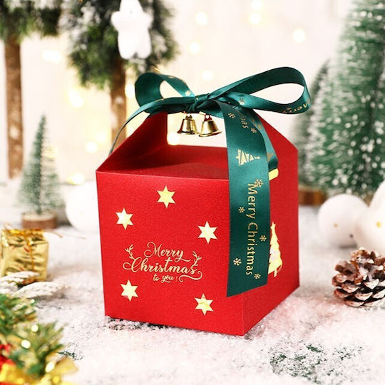 ecarla Christmas Box for Gift 10x10x10cm.