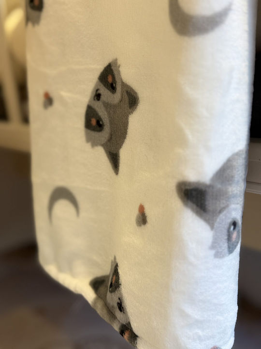 Grandes Suenos Κουβέρτα Αγκαλιάς & Λίκνου Fleece Πολύχρωμο 75x100εκ.