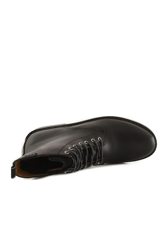 Talan Leather Black Men's Boots