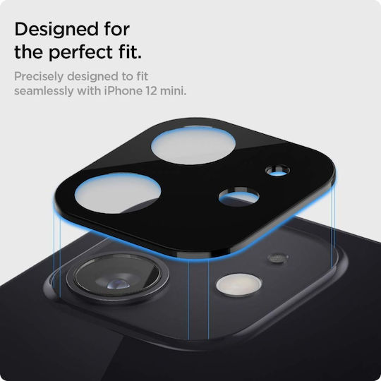 Протектор за камера Метална рамка Черен за iPhone 11