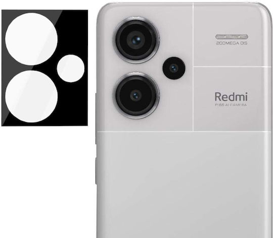 Protecție Cameră Cadru metalic Black pentru Xiaomi Redmi Note 13 Pro+ 5G