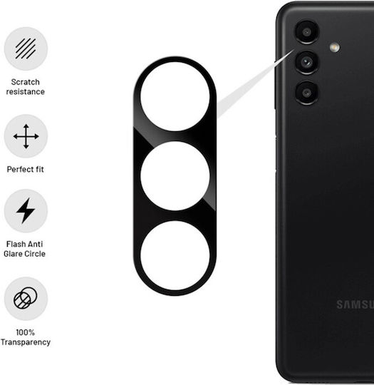 Protecție Cameră Cadru metalic Black pentru Samsung Galaxy A14 5G, Galaxy A14 4G, Galaxy M15