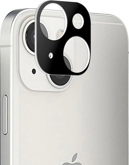 Протектор за камера Метална рамка Черен за iPhone 13, iPhone 13 mini