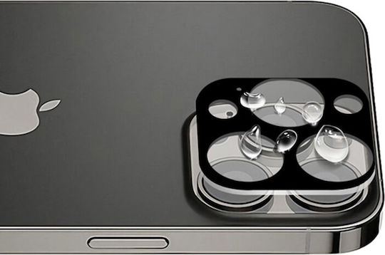 Protecție Cameră Cadru metalic Black pentru iPhone 13 Pro, iPhone 13 Pro Max