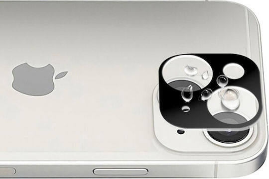 Протектор за камера Метална рамка Черен за iPhone 13, iPhone 13 mini