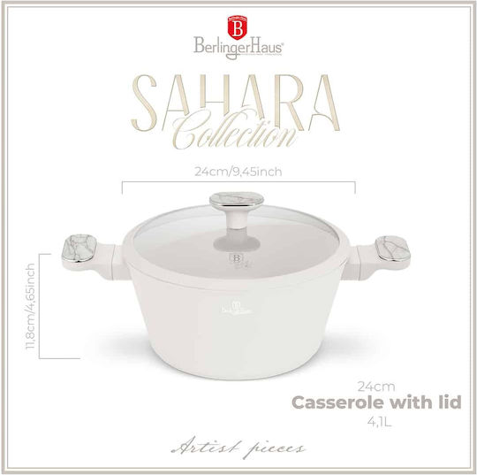 Berlinger Haus Sahara Βαθιά Κατσαρόλα από Αλουμίνιο 4.3lt / 24cm