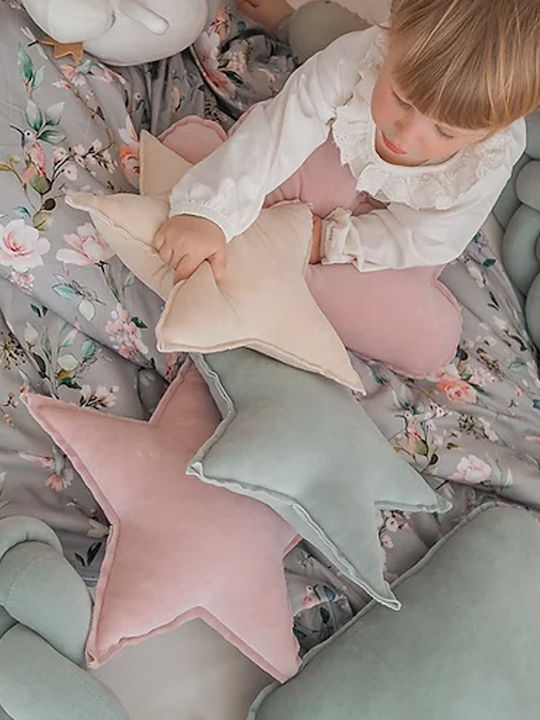 Perna Decorativă Star Sparrow Roșu Albastru Deschis Ecru Albastru Petrol Somon Gri Maro Galben Roșu Alb Bej Verde Roz 32x32