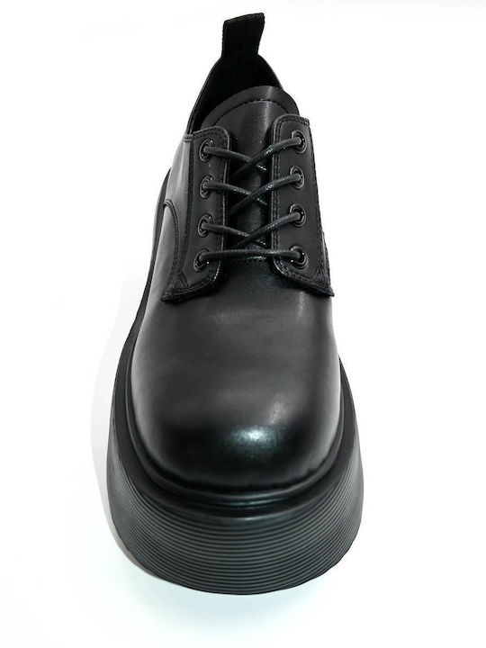 Starynite Γυναικεία Oxfords σε Μαύρο Χρώμα
