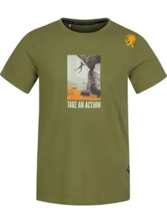 T-shirt Χακί