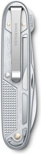 Victorinox X Alox Schweizer Armee-Messer Schlüsselanhänger Grau