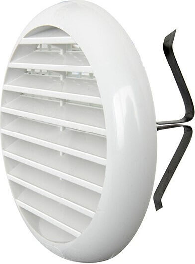 Microlink Vent Louver Round with Screen
