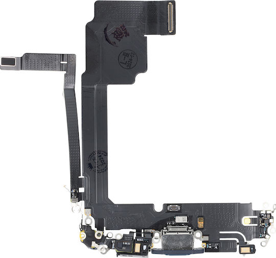 Καλωδιοταινία Θύρα Φόρτισης Iphone 15 Pro Max Titanium Blue