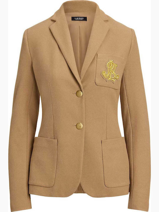 Ralph Lauren Women's Blazer Medium Beige