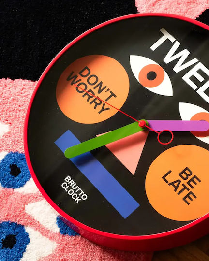 Kids Plastic Wall Clock 30cm