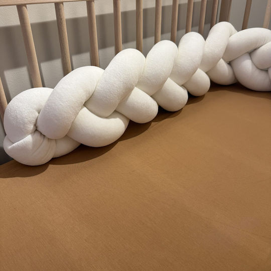 Grandes Suenos Πάντα Πλεξούδα Εσωτερική Off White 200cm