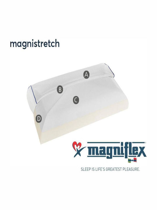 Magniflex Μαξιλάρι Ύπνου Memory Foam 42x72x13cm