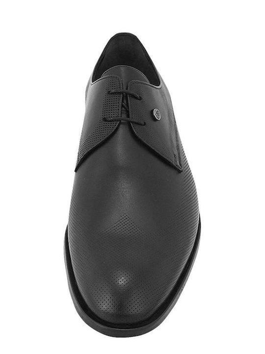 Leder Herrenschuhe Schwarz