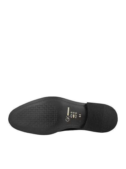 Leder Herrenschuhe Schwarz