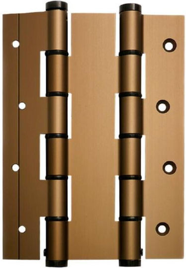 Double Action Hinge Return 18cm X 4cm Up to 80kg Da 180 Bronze Justor 5914.03