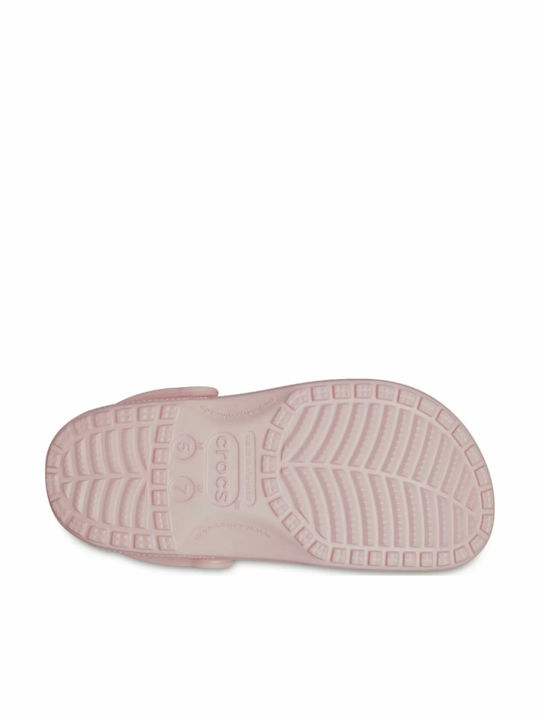 Crocs Classic Γυναικεία Ανατομικά Σαμπό Ροζ 10001-6UR