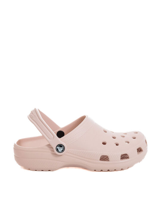 Crocs Classic Γυναικεία Ανατομικά Σαμπό Ροζ 10001-6UR