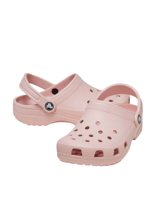 Crocs Classic Γυναικεία Ανατομικά Σαμπό Ροζ 10001-6UR
