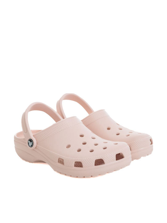 Crocs Classic Γυναικεία Ανατομικά Σαμπό Ροζ 10001-6UR