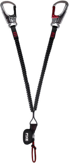 Fixe Ferratum Kettenloser Lanyard Imanatas Αυτασφαλισης Schwarz