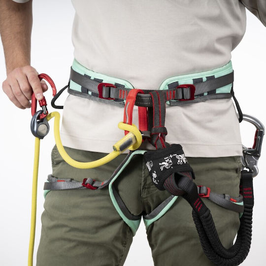 Fixe Ferratum Kettenloser Lanyard Imanatas Αυτασφαλισης Schwarz