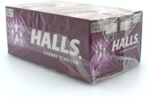 Halls Candies No Added Sugar 12pcs 28gr