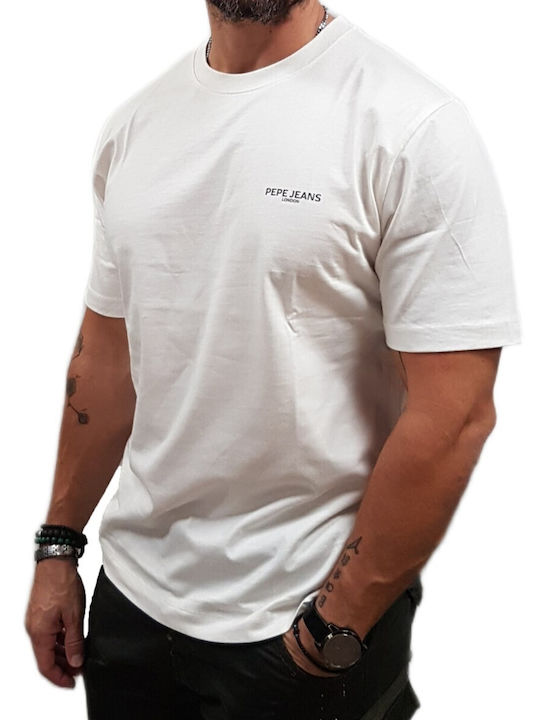 Pepe Jeans Tricou Off White, White