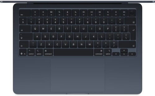 Apple MacBook Air 13,6" Panou IPS Ecran Retina (M4-10 Nuclee/32GB/2TB SSD/10-Core GPU) cu Încărcător 70W Midnight (Tastatură Română)