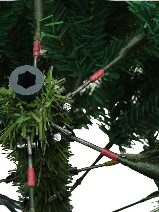 Weihnachtsbaum Künstlicher 180cm mit LED-Beleuchtung