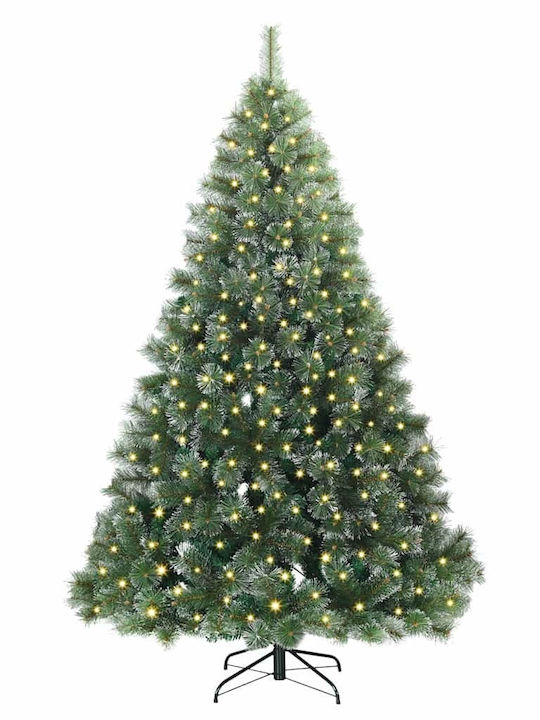 Brad de Crăciun Artificial 210cm cu Iluminare LED