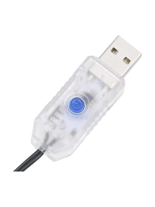 Brad de Crăciun Artificial 210cm cu Iluminare LED