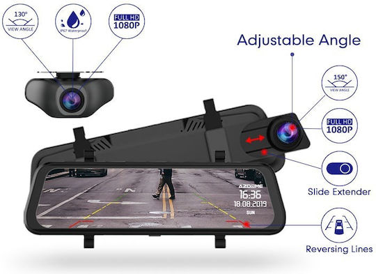 Set Oglinzi cu Camera DVR Auto & Camera de Marsarier