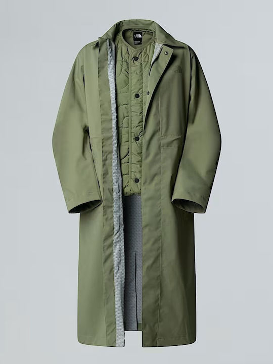 Triclimate Women's Parka Jacket for Winter Bark Mist