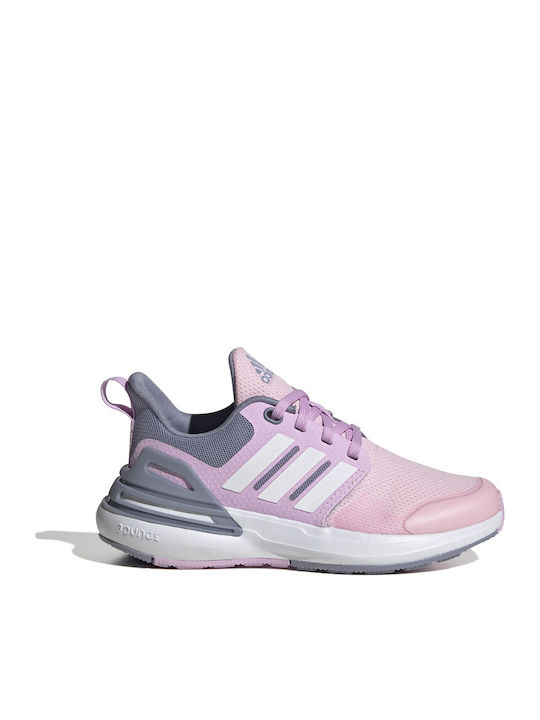 Rapidasport Bounce Kids Sports Shoes Running with Laces Pink